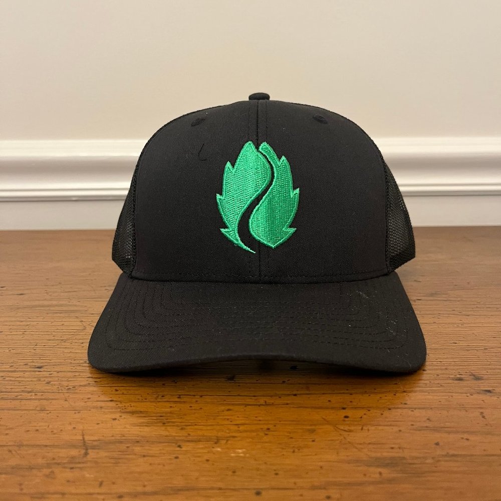 Hop Valley Brewing Co. Black Trucker Hat